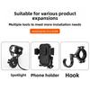 Universal Motorcycle Balance Bar Reinforced Motorcycle Handlebar Lever  Mobile Phone Stand