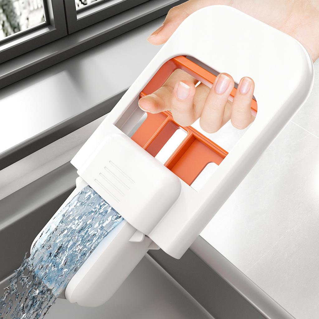 Compact Wet Dry Mini Mop for Indoor Desks Table Instant Suction Cotton Head Cleaning Mop for Kitchen Oil Stains Ceramic Tile