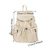 Casual Nylon Drawstring Backpack Lightweight College Student Schoolbag Canvas Shoulder Bag  Student