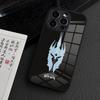 World of Warcraft Lich King Phone Case for iPhone 15 Pro Max 14 Plus 12 Mini 11 13 14 Pro Max Magsafe Wireless Charge Glass Cove