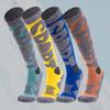 1 Pair Skiing Socks Anti-Fall Non-Slip Moisture-Absorbing Breathable Three-Dimensional Heel Thermal Outdoor Activities Ski Socks