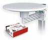 Antena DVB-T2 ativa omnidirecional Elixa AX Technology 360° 42 dB VHF UHF FM