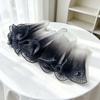 Valentine's Day 3D Ruffled Mesh Lace Flower Bouquet Wrap