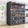 Étagère de Rangement Multifonctionnelle sur Pied et Buffet de Cuisine