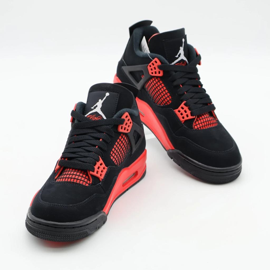 CT8527-016 Nike Jordan 4 Red Thunder Crimson Black