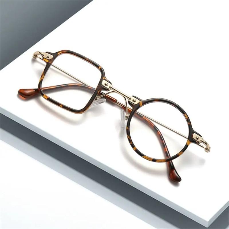 Unique Asymmetrical Square Round Sunglasses Retro UV400 Clear Men Punk Sun Glasses Ocean Lens Shades for Women Men