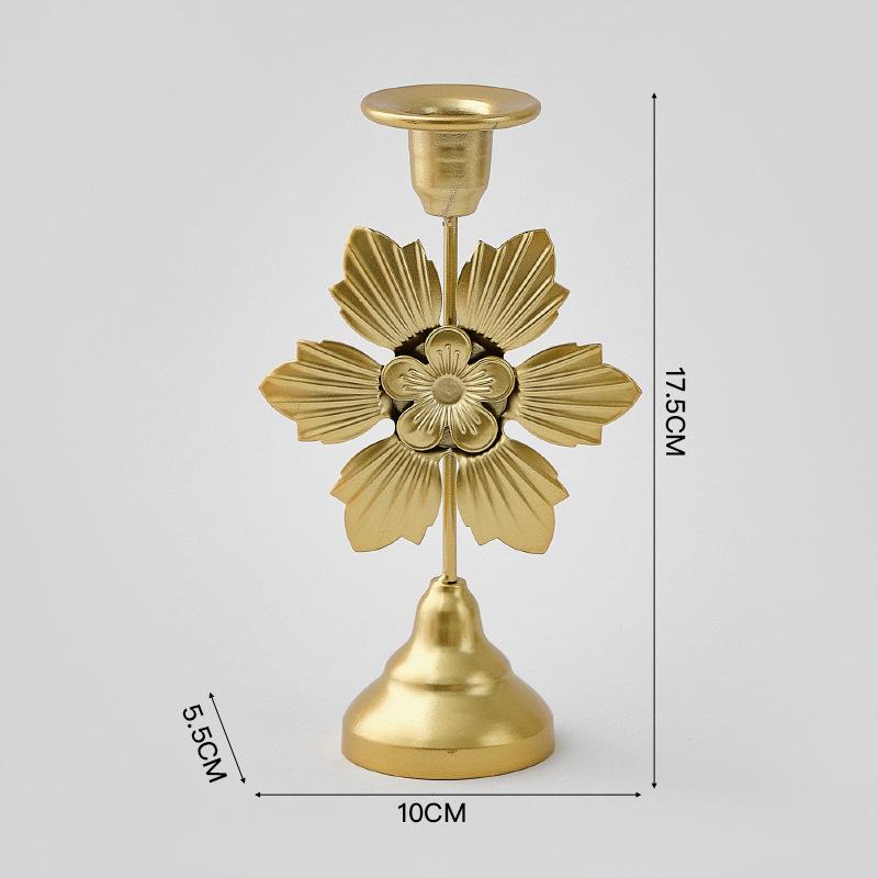 Romantic Table Decorations Retro Candlelight Dinner PropsCandlestick Ornaments