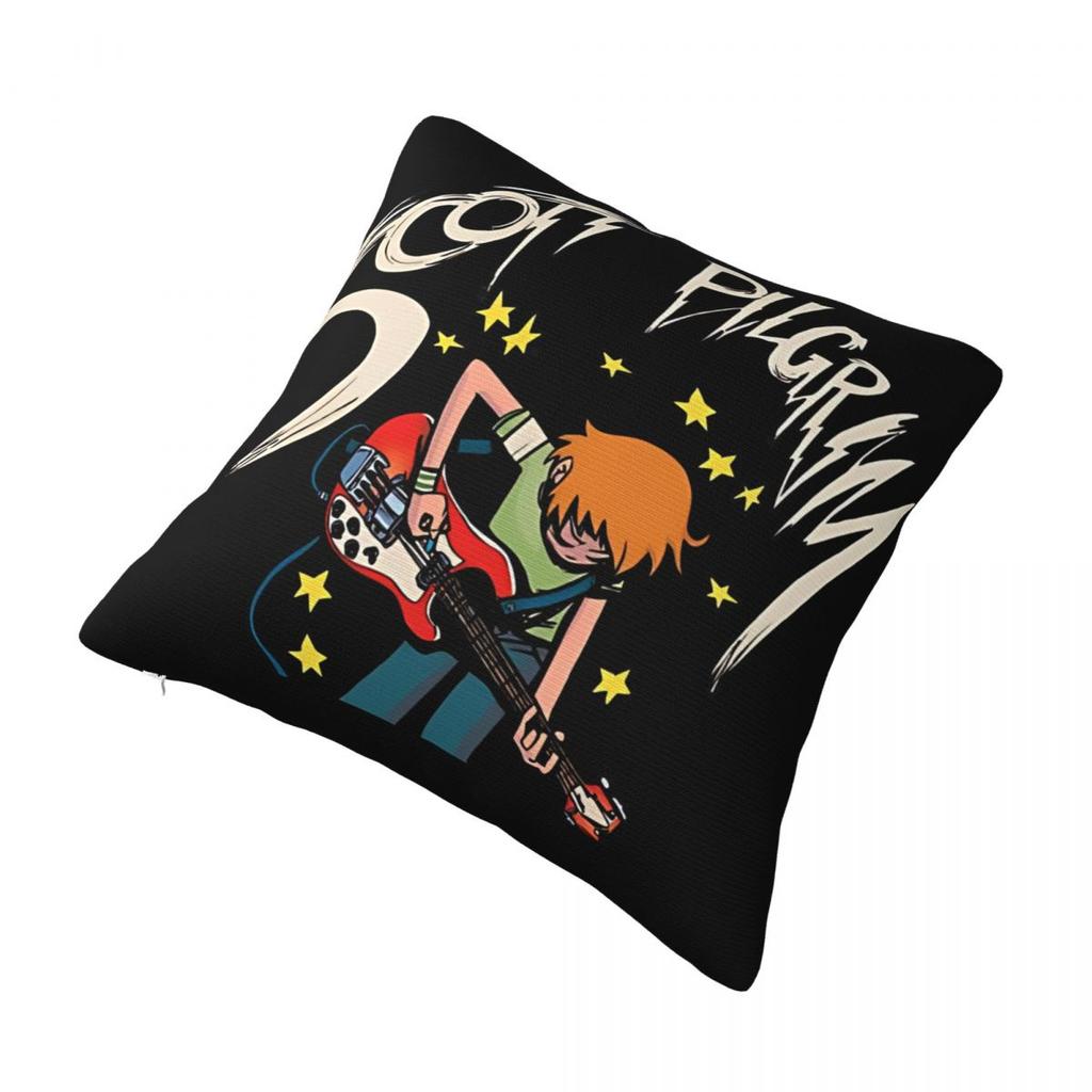 Soft and Sweet Bedroom Scott Pilgrim Vs. The World: The GameDecoration Pillowcase Accessories Pillow Cover Square Multi Size
