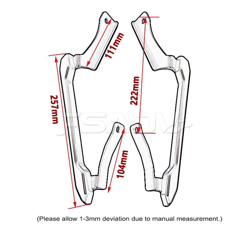 2023 Motorcycle Rear Grab Bars Rear Seat Pillion Passenger Grab Rail Handle Fit For YAMAHA MT09 MT-09 MT 09 FZ09 FZ-09 2021 2022