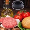 Hamburgerpressverktyg Hamburgerpattiesformar 3 i 1 Hamburgerpattiesmaskin för vanlig nötköttsburger Non
