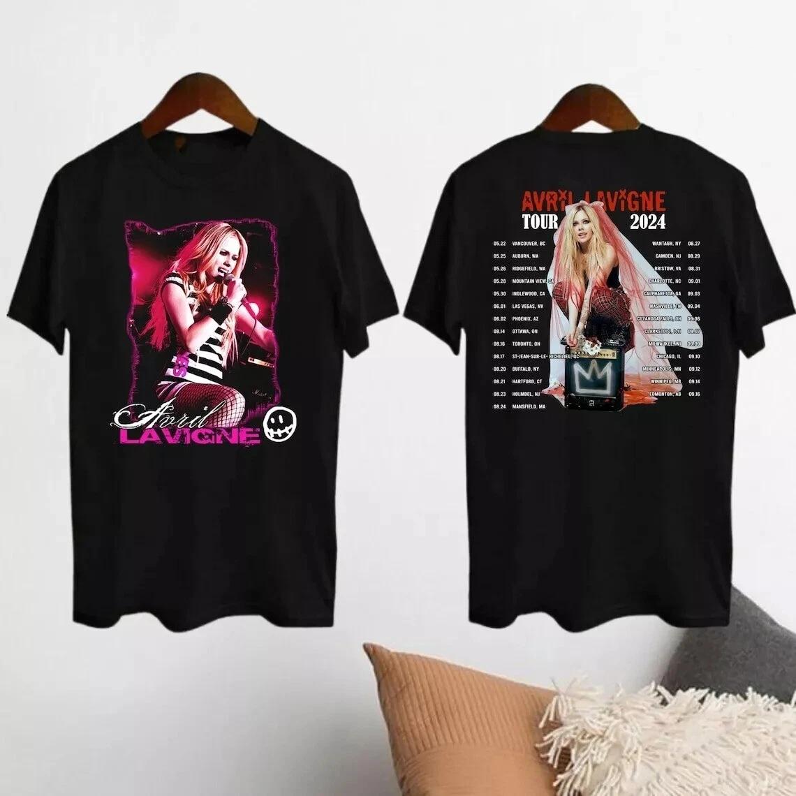 Avril Lavigne Greatest Hits Tour 2024 Shirt XL