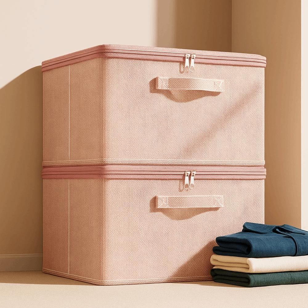 Stackable Clothes Quilt Storage Bag Dustproof Toys Storage Containers Wardrobe Organizer  Wardrobe