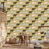 Wallpaper Colorful Bears in Scandinavian Style 50x1000