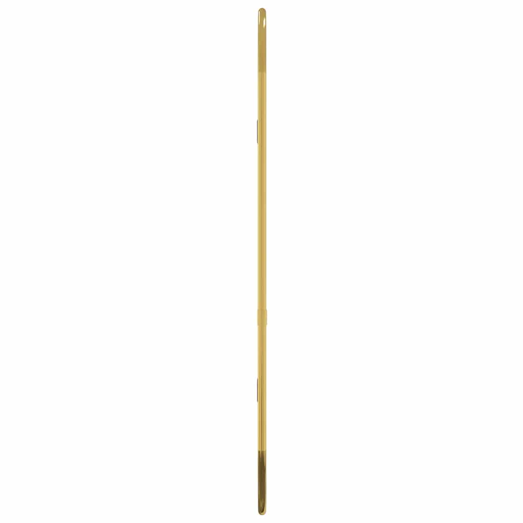 Vidaxl Wall Mirror, Gold, 50X20 Cm, Oval
