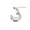 Large Stainless Steel Nose & Lip Ring - Minimalist Basic Circle for Universal Wear