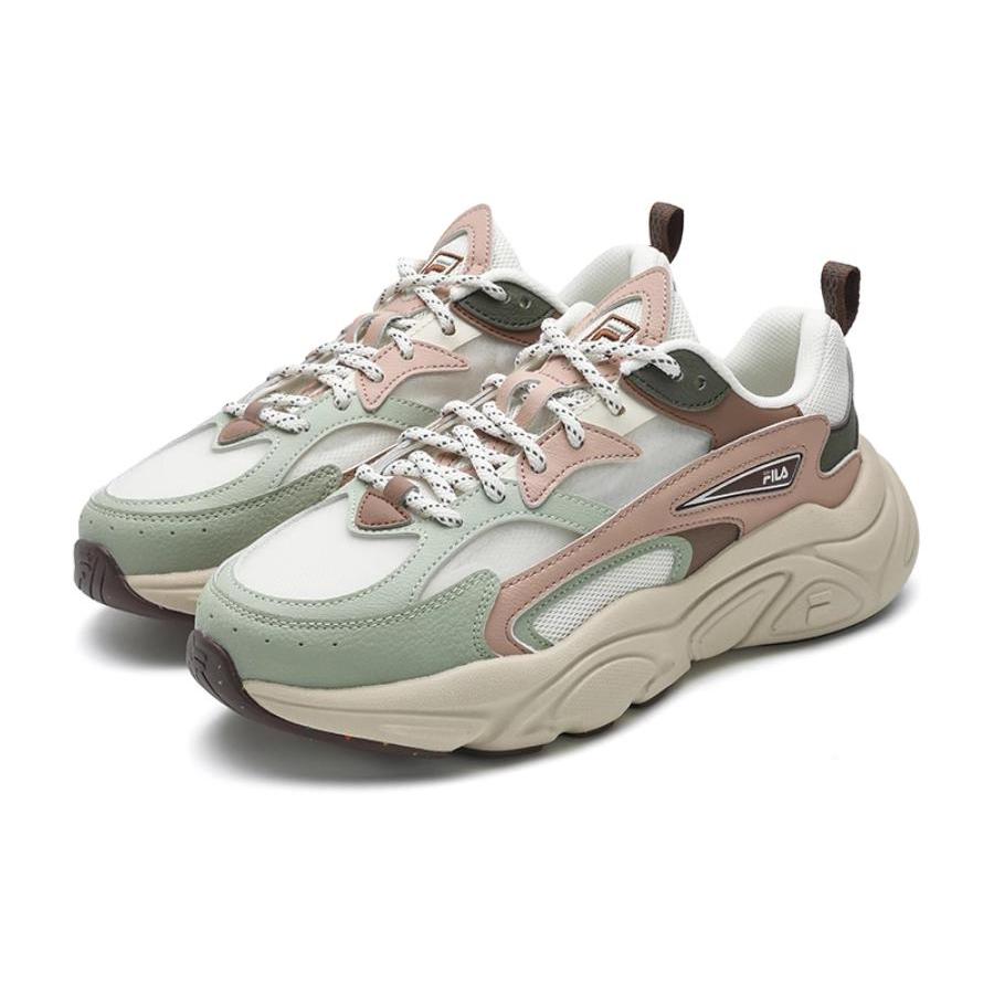 New FILA Mars 1 Mars 1S Low Top Casual Shoes Women's White Umber F12W422107FWR