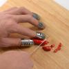 4PCS Stainless Steel Finger Guard Protector Avoid Hurting for Cutting Slicing