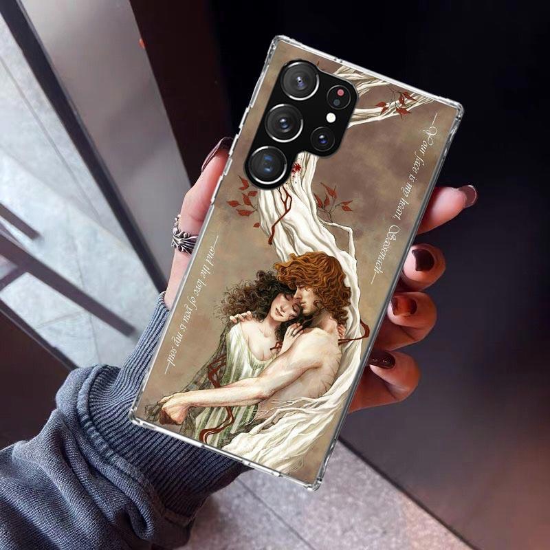 Outlander TV Handyhülle Für Samsung Galaxy S23 S24 S25 Edge S26 Ultra S22 + S21 Plus S20 FE Hülle Silikon Druckschale Galaxy S2