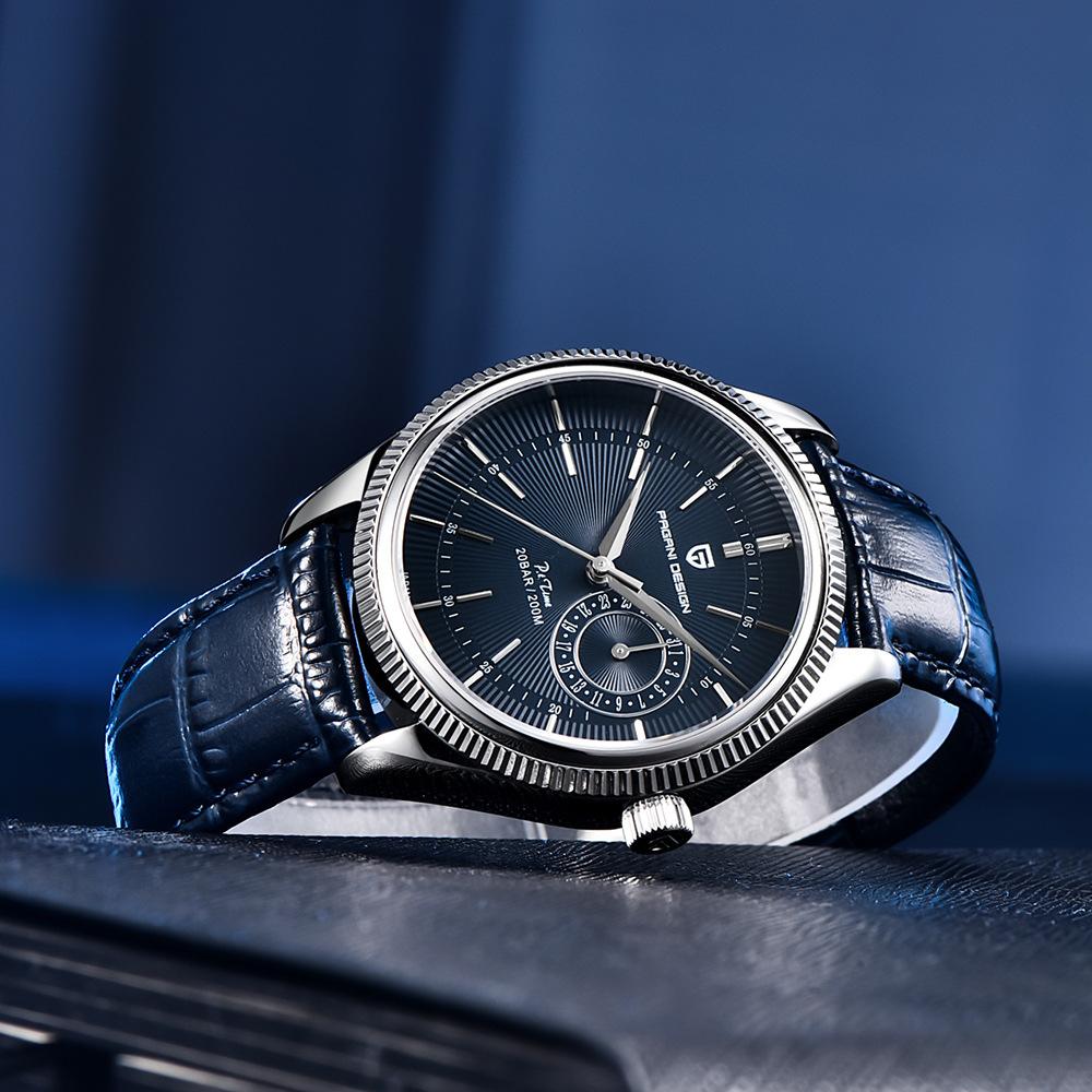 Reloj de cuarzo Pagani Design de lujo para hombre, nuevo, de marca TOP, con caja, resistente al agua hasta 200 m.