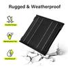 Nabíječka solárních panelů Vysoký konverzní poměr Ochrana proti zkratu IP65 Vodotěsný Skládací design Přenosný akumulátor Nabíječka telefonu Solární panel