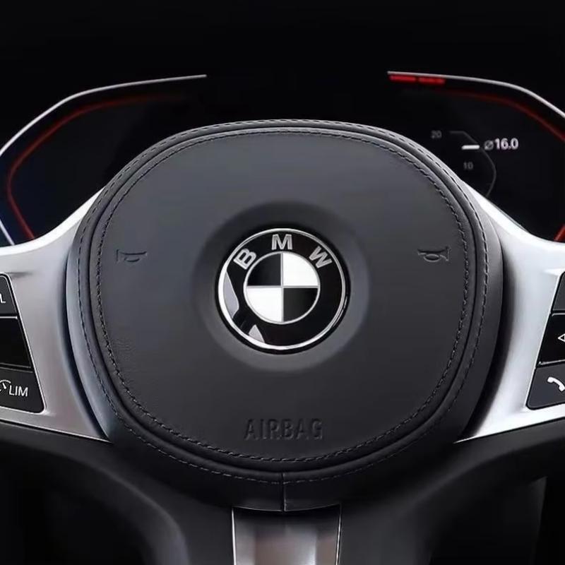 Car Steering Wheel Decoration Badge 45mm Sticker for BMW F26 X3 X5 E36 E60 F40 F10 F45 E46 G20 G22 G23 G12 E90 E91 Accessories