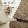 Triangle Corrugated Cat Scratcher & Bed