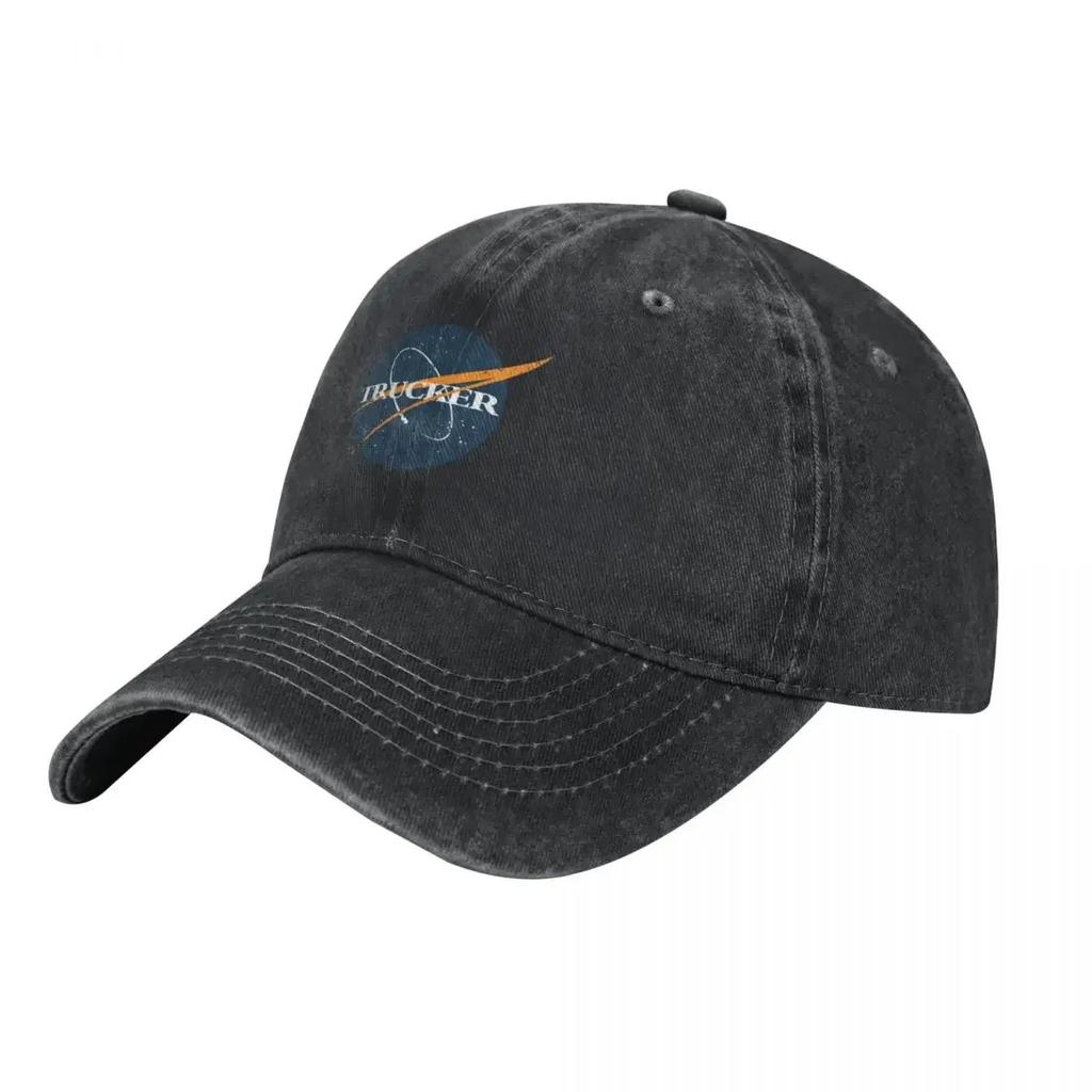 Trucker Space Vintage Baseball Cap Beach Outing Unisex Hat Fun Hats Black For Unisex Womens