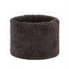 Fashionable Plush Neck Gaiter Keep Warm Solid Color Cold-proof Collar Half Face Mask For Autumn Winter Face Cover