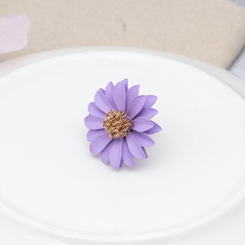 Korean Cute Small Flower Stud Earrings For Women Sweet Statement Earring Girl Brincos Jewelry Giftswelry