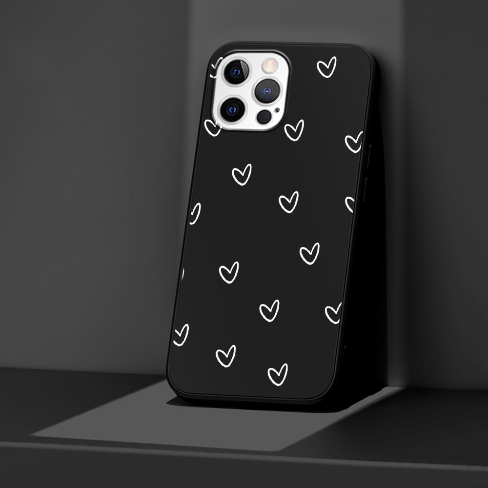 

Милый чехол Wave Point Love Heart для Apple iPhone 14 11 13 12 Pro Max XR 7 8 + SE 2020 XS 6 6s Plus 5 5s силиконовый чехол для телефона iPhone 14 Plus