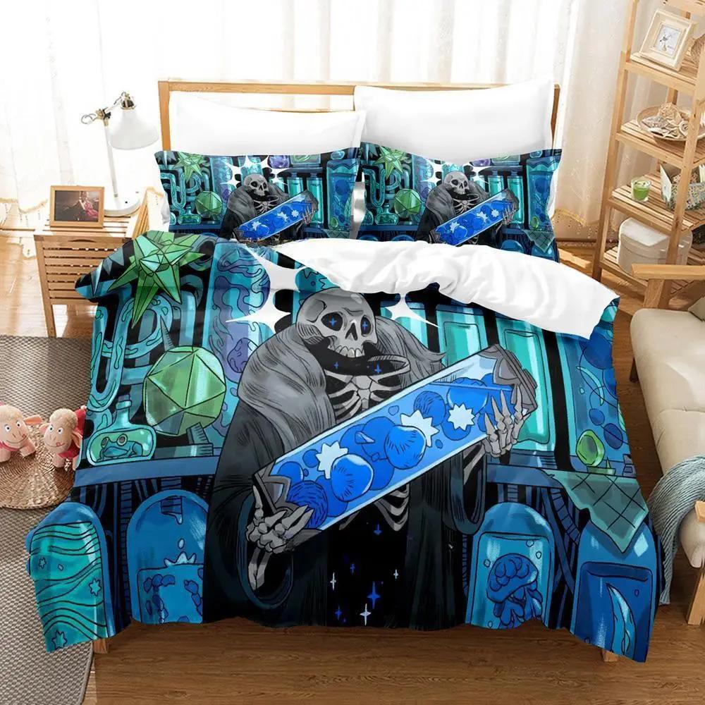 Loop Hero Bedding Set Single Twin Full Queen King Size Bed Set Adult Kid Bedroom Duvet Cover Sets 3D Print Anime Bed Sheet Set