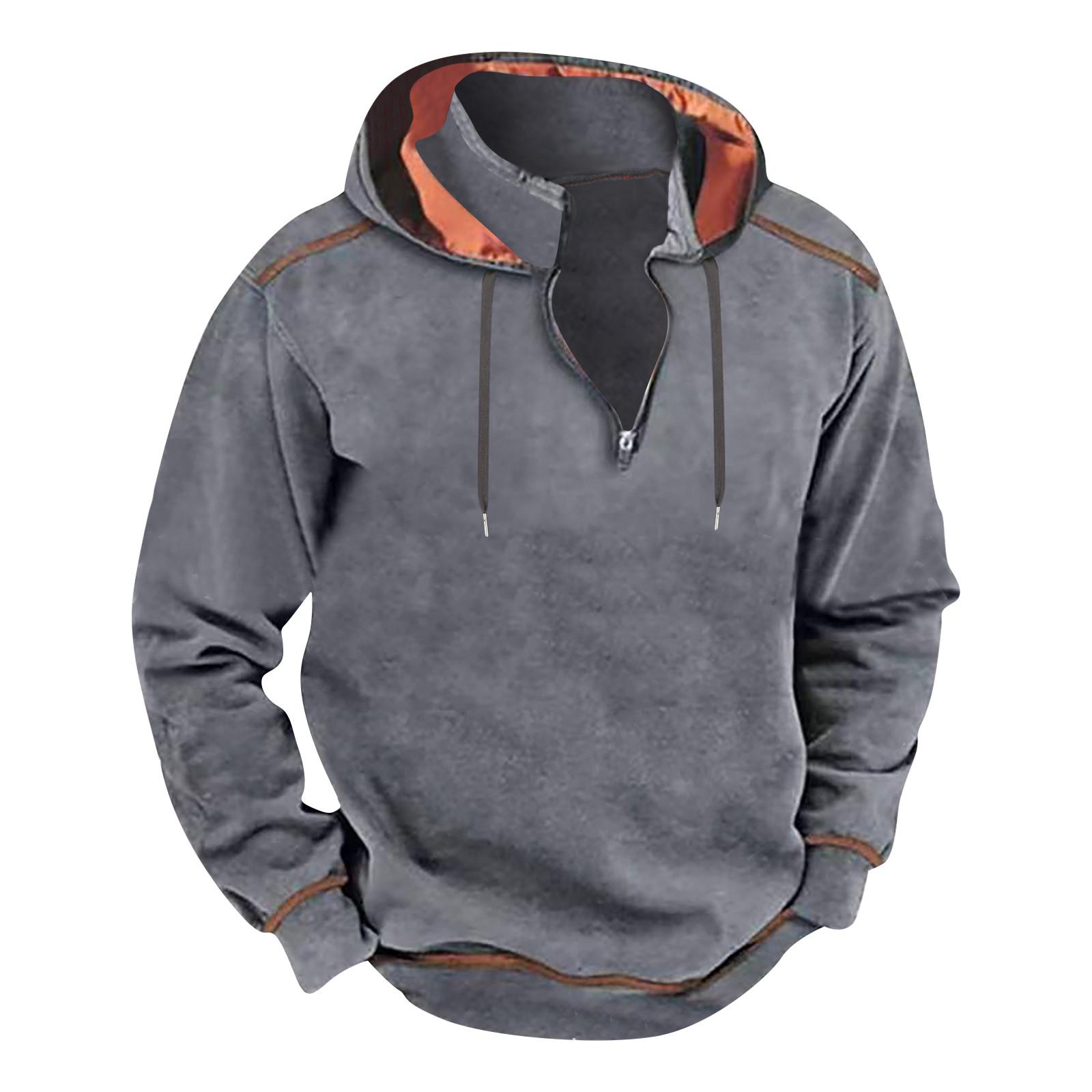 

Спортивний костюм з капюшоном Унісекс Одяг для бігу Пуловер з довгим рукавом Толстовка Світшот XL сірий колір