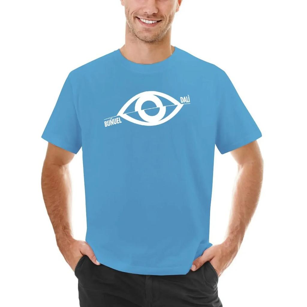 Un Chien Andalou by Luis Bunuel and Salvador Dalì T-shirt plain for a boy big and tall t shirts for
