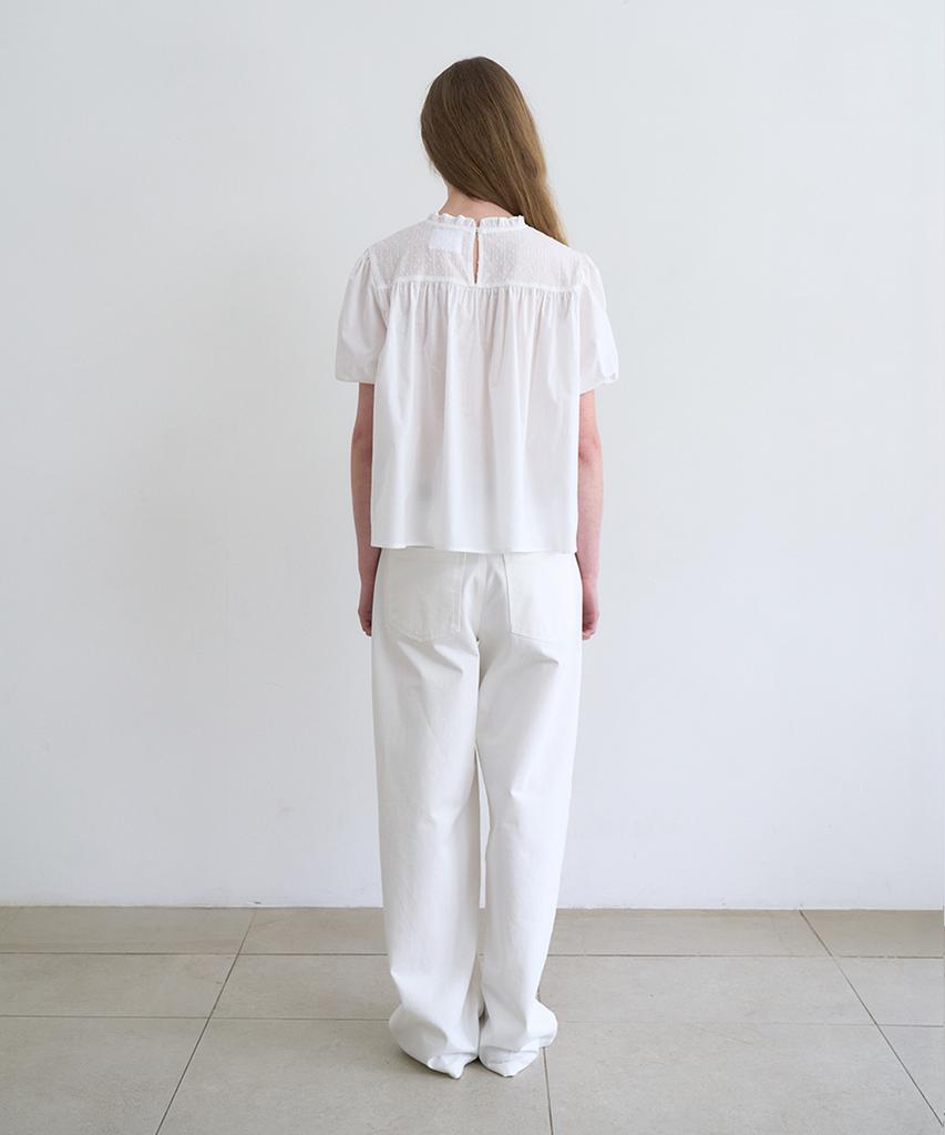 NOT YOUR ROSE Susan Blouse (Ivory)
