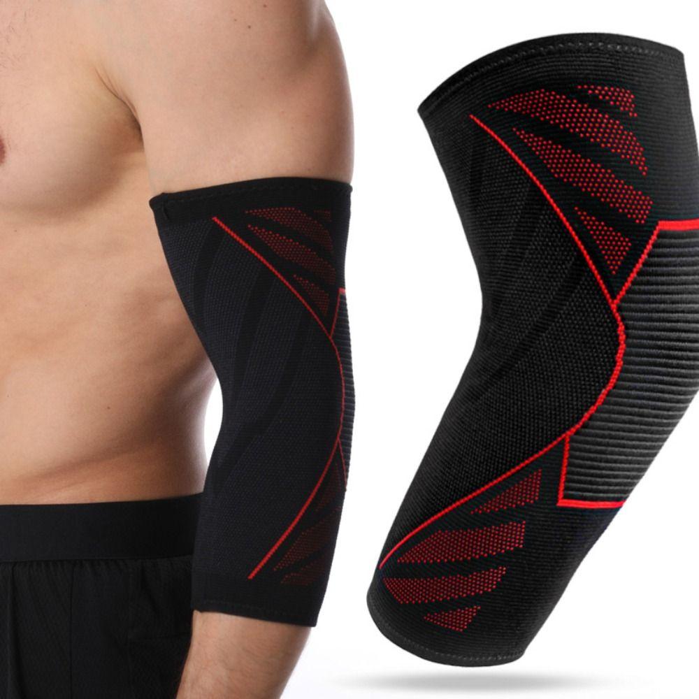 Wear-resistant Fitness Elbow Brace Nylon Breathable Arm Pad  Sports Fitness Cycling
