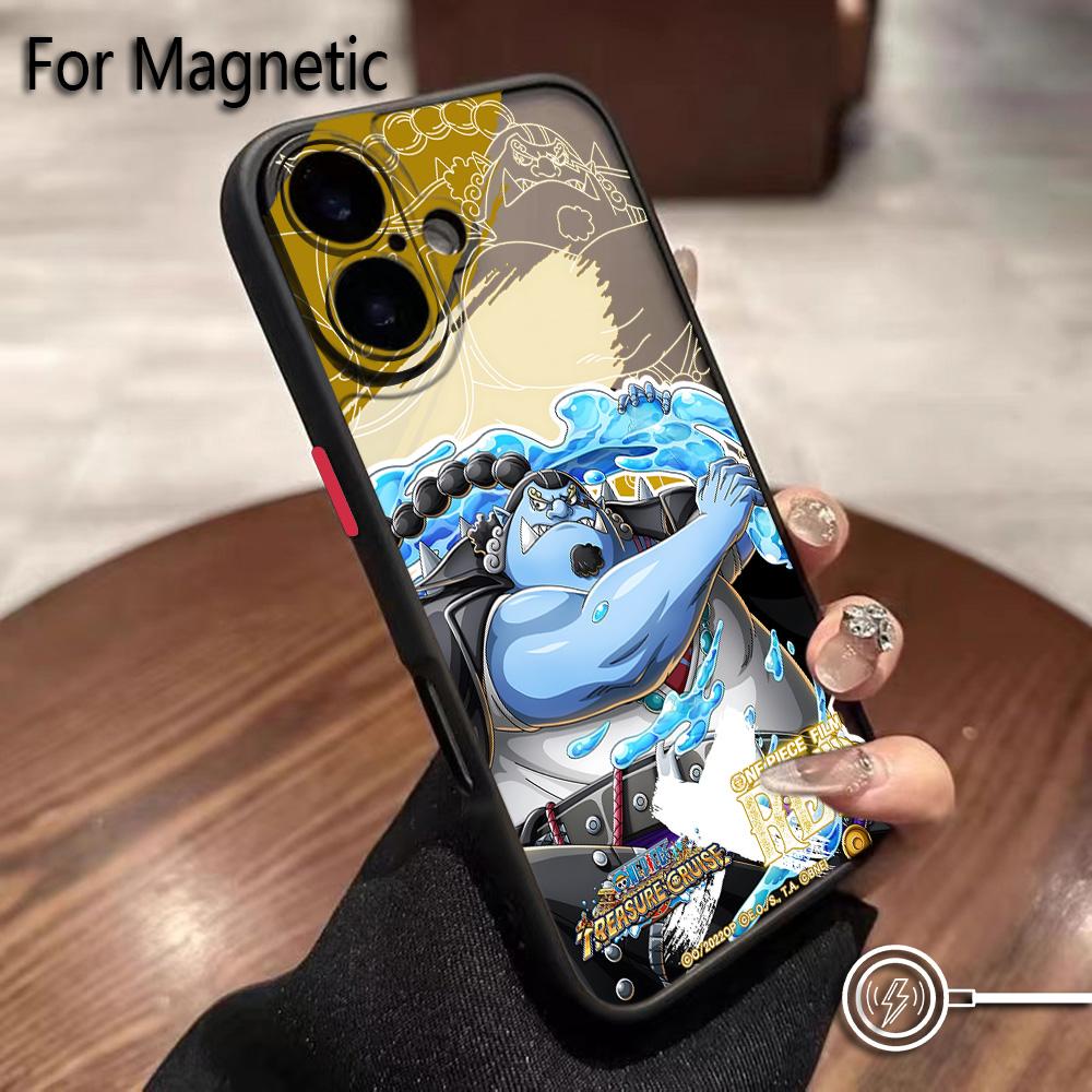 Anime Ones Pieces Luffys Zoros Phone Case for iPhone 17 16 15 14 13 12 11 Air Pro Max Mini XR XS X 7 8 6 6s Plus Matte Magnetic