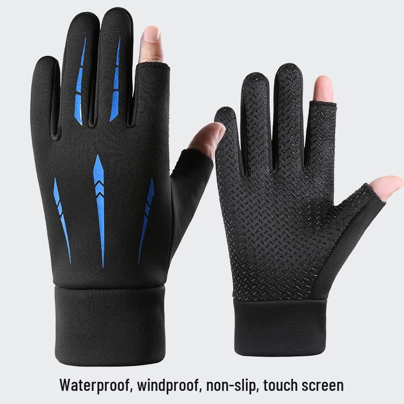 Guanti Invernali da Ciclismo da Donna Caldi con Fodera in Pile - Idrorepellenti, Antivento, Compatibili con Touchscreen, Nuovo Stile per Sport all'Aperto