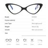 Cat Eye Reading Glasses Women +1 to +4 Anti Blue Light Unisex Vision Protection Eyewear for Ladies