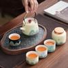 Tuoqiao Ceramic Tea Set Gift Box with Beam Pot