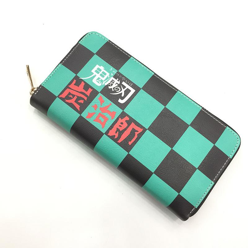 

Japan cartoon comics Demon Slayer Long Card Holder Coin Purse Stylish Clutch 0011 20*10cm