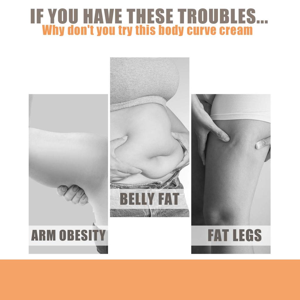 Fat Burn Slimming Cream Belly Firming Abdominal Muscle Sculpting Reduce Thigh Fat Metabolize Enhancer Cellulite Removal Cream