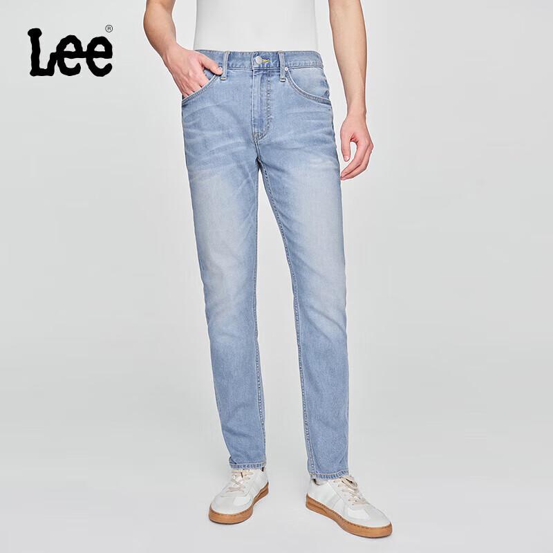 Lee Men's Cool-Feel Mid-Waist Straight Jeans