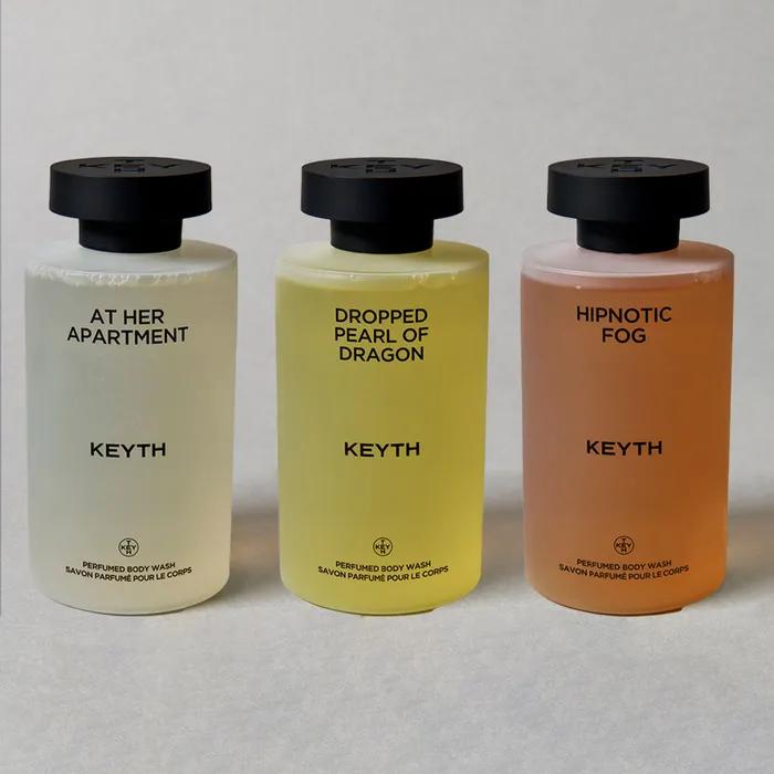 [Gift wrapping + towel included] Perfumed body wash & lotion set