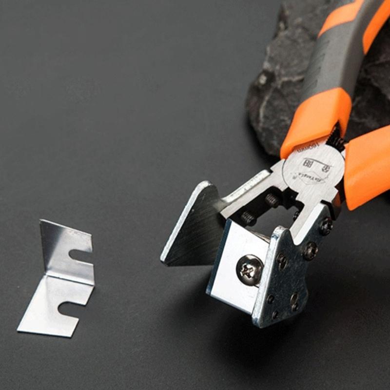 Pack of 5 Replacement Cutter for 6/8 Inch Tape Scissors 90 Degree Rubber Strips Shears V Pliers for Precisions Cutting