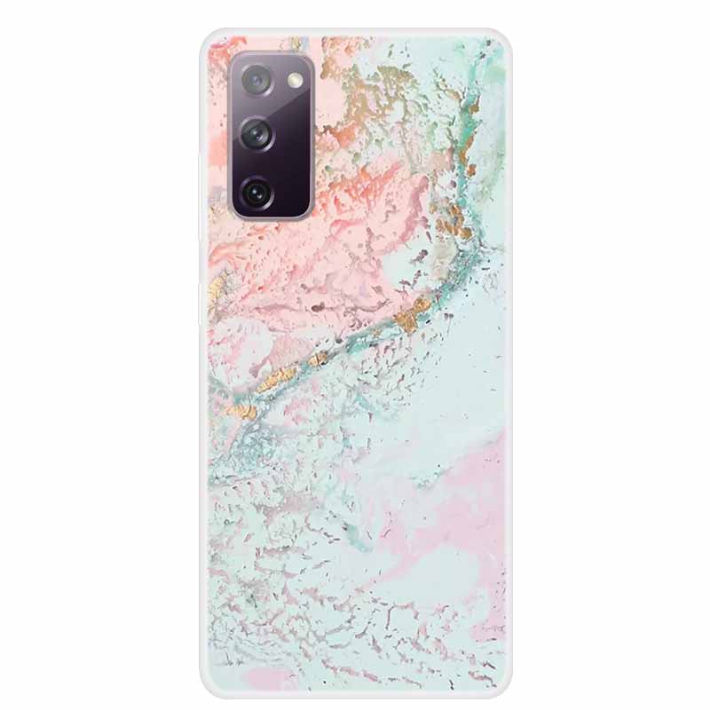 

For Samsung S20 FE 2022 Case Marble Clear Soft TPU Silicon Back Cover For Samsung Galaxy S20 FE 5G Case Bumper Funda S20 FE 2022 Samsung S20 FE