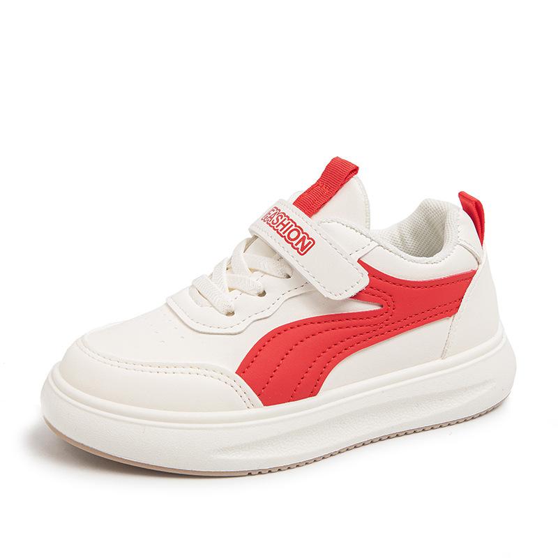 Kinder-Board-Schuhe Jungen Sportschuhe mit weicher Sohle 2025 Frühling und Herbst neue Studenten kleine weiße Schuhe Mädchen vielseitige Freizeitschuhe Tide