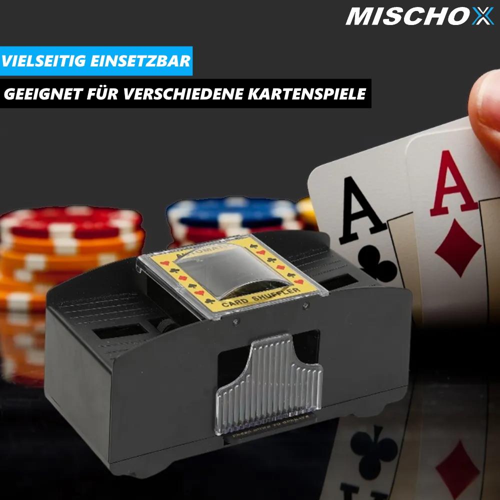 MISCHOX elektrischer Kartenmischer Kartenmischmaschine Kartenmischgerät automat