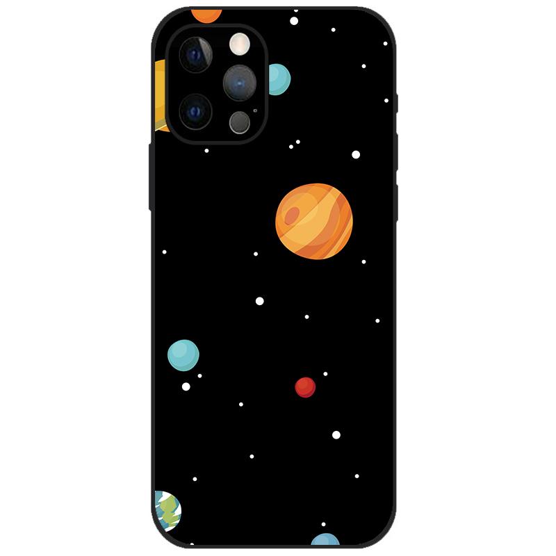 For iPhone 12 Pro Case iPhone12 Pro Bumper Silicon TPU Soft Phone Cover For iPhone 12 Pro Max / 12 Mini Case Cartoon Funda 12Pro