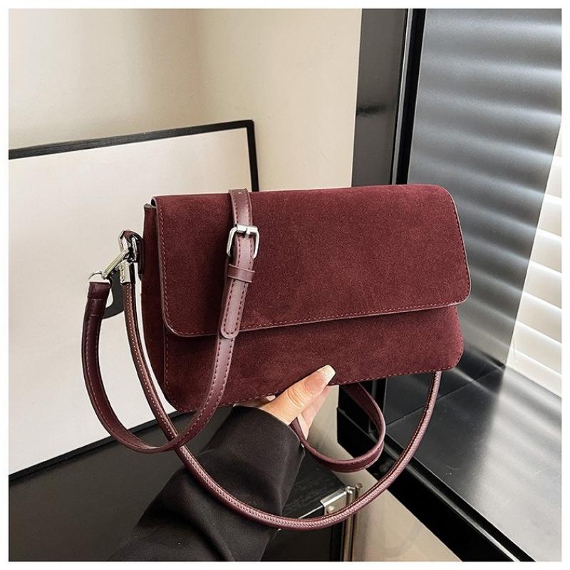 Fashionable Retro Bag, Crossbody Bag, Versatile Shoulder Bag, Small Square Bag for Underarm Commuting