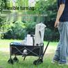 Hanlemeitu Outdoor Foldable Utility Cart